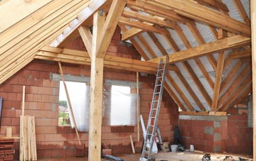 Kempston Church End attic trusses