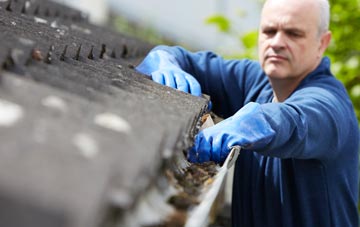 cleaning and inspecting Kempston Church End roofs
