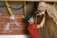 Kempston Church End tapered roof insulation